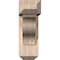 Ekena Millwork Funston Craftsman Smooth Bracket w/ Offset Brace, Douglas Fir, 5 1/2"W x 16"D x 16"H BKT0604X16X16FST04SDF - alternate 4